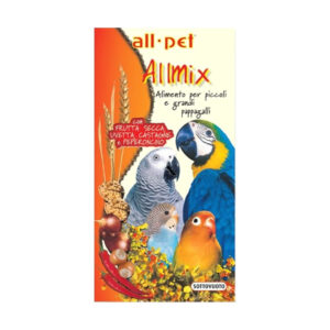Allimix, all mix, allmix pappagalli, allmix per canarini, allmix per cardelini, allmix per inseparabili, allmix alimento per uccelli, semi allmix, stick allmix, snack per pappagalli, mangime per pappagalli, mangime stick allmix,