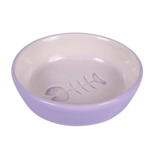 Trixie Ciotola in Ceramica lilla,