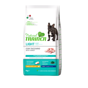 Natural Trainer Small&Toy Light in Fat Adult, Natural Trainer Small&Toy, natural trainer, crocchette natural trainer, croccantini natural trainer,