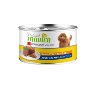 NATURAL TRAINER SMALL&TOY ADULT, umido per barboncini,