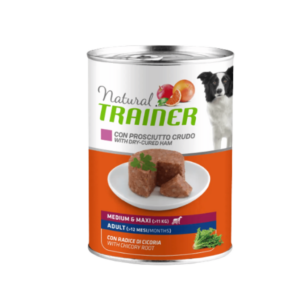 NATURAL TRAINER MEDIUM-MAXI ADULT Natural Trainer, natural trainer adult, natural trainer adulto, maxi natural trainer adult, natural trainer cani umido, bocconcini per cani adulti,