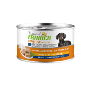 NATURAL TRAINER SMALL&TOY  SENSITIVE NO GLUTEN ADULT Natural Trainer