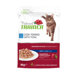 NATURAL TRAINER ADULT BOCCONCINI Natural Trainer, Natural Trainer Adult Bocconcini Tonno, bocconcini in salsa per gatti,