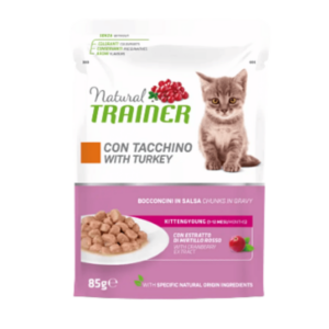 Natural Trainer Kitten & Young, natural trainer gatti kitten umido, natural trainer gatti, natural trainer kitten umido, cibo pr gatti natural trainer,