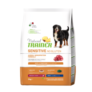 NATURAL TRAINER MEDIUM-MAXI SENSITIVE NO GLUTEN ADULT Natural Trainer