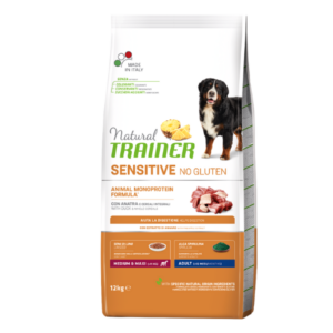 NATURAL TRAINER MEDIUM-MAXI SENSITIVE NO GLUTEN ADULT Natural Trainer