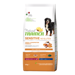 NATURAL TRAINER MEDIUM-MAXI SENSITIVE NO GLUTEN ADULT Natural Trainer