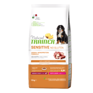 NATURAL TRAINER M/M SENSITIVE NO GLUTEN PUPPY&JUNIOR Natural Trainer