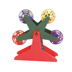 Trixie ruota con palline per uccelli, giochi per uccelli, giochi per pappagalli, giochi per uccelli, giochi per canarini, giochi per inseparabili,