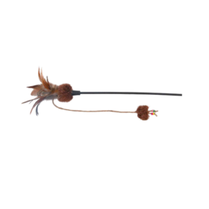 CANNA DA PESCA CON PIUME E PALLA TRIXIE