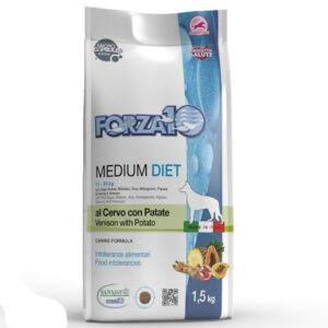 Forza 10 Medium Diet Cervo e patate , forza 10 low grain, crocchette per cani forza 10,