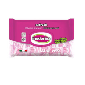 INODORINA REFRESH- Salviette Inodorina, Inodorina Refresh Aloe Vera 40 pezzi