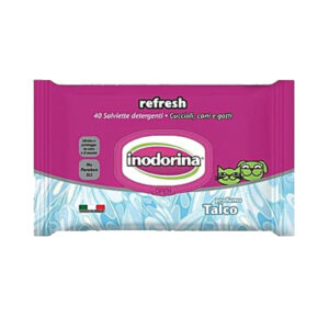 INODORINA REFRESH- Salviette Inodorina, Inodorina Refresh Talco 40 pezzi