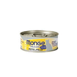 MONGE DELICATE, Monge delicate gatto, cibo umido gatto, cibo umido per gatti, scatolette umido monge, scatolette monge per gatti,