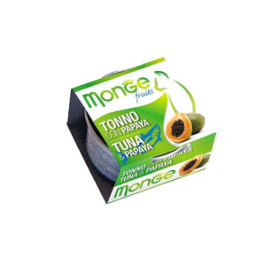 MONGE GATTO FRUIT ALIMENTO UMIDO TONNO Monge, Monge Fruits Tonno con Papaya