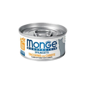 MONGE GATTO MONOPROTEICO Monge,Monge Monoprotein Sfilaccetti Tacchino Carote