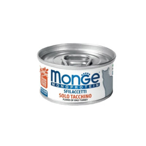 MONGE GATTO MONOPROTEICO Monge,Monge Monoprotein Sfilaccetti Solo Tacchino