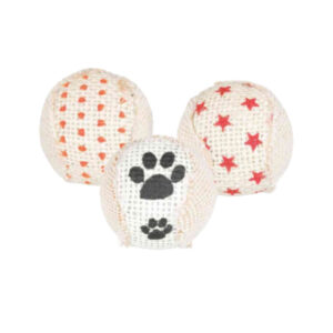 SET DI PALLINE IN JUTA TRIXIE