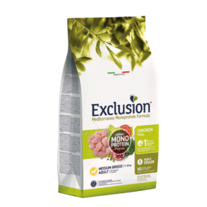 Exclusion Monoprotein, exclusion monoproteico secco,