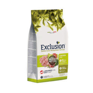 Exclusion Noble Grain Monoprotein, secco cibo exclusion,