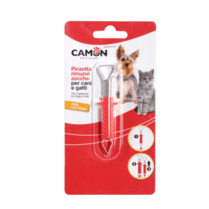 Camon Pinzetta per zecche cani e gatti,