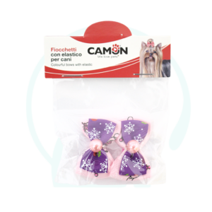 fiocchetti chic cane, fiocchetti camon per cani,