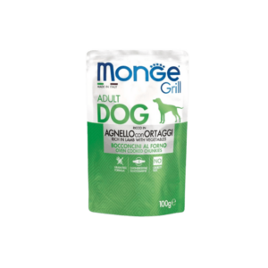 Monge Grill Adult Dog Agnello con ortaggi,