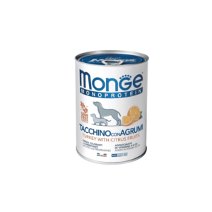 Monge Monoprotein Tacchino con agrumi 400 gr, Monge Monoprotein Tacchino ,