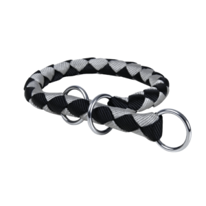 Trixie Cavo Collare Semistrangolo Nero-Grigio, Trixie,