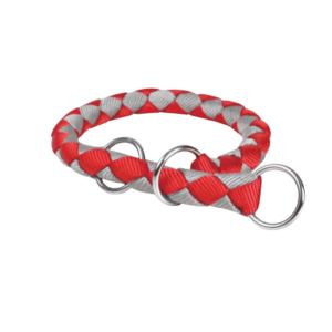 Trixie Cavo Collare Semistrangolo Rosso:Argento,
