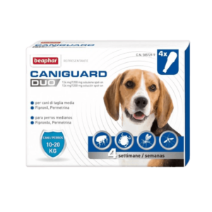 Beaphar Caniguard Duo 10-20 kg, antiparassitario per cani beaphar, caniguard duo antiparassitario,