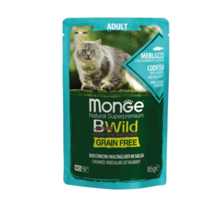 Monge BWild Bocconcini Adult Merluzzo