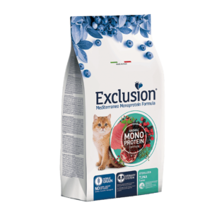 Exclusion Mediterraneo Monoprotein Sterilized Tonno, Exclusion,