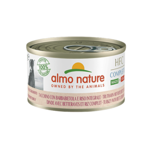 Almo Nature HFC Tacchino con Barbabietole e Riso, Almo Nature, alimento completo umido per cani,