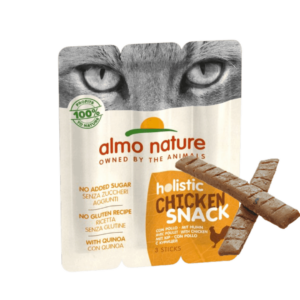 Almo Nature Holistic Snack Pollo, Almo Nature, gustoso snack per gatti,