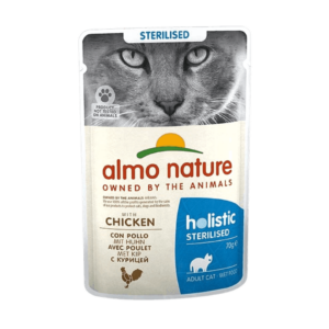 Almo Nature Holistic Sterilized con Pollo 70gr., Almo Nature,
