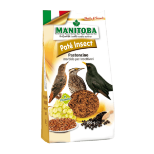 Manitoba Patè Insect, Manitoba, alimento composto complementare per uccelli insettivori,