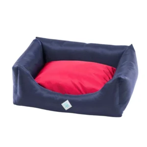Leopet Cuccia Rodi Nido D Ape Blu-Rosso, Leopet, Cuccia per cani, Cucce per cani, Cucce da interno, Cucce rettangolari, Cucce sfoderabili, Cuccia per cani di grossa taglia, Cuccia per cani di taglia media,