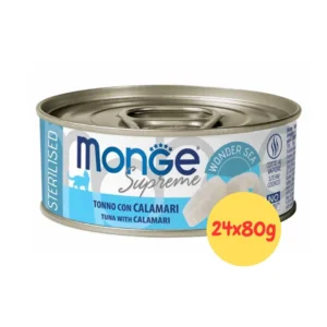 Monge Supreme Sterilised Tonno con Calamari,