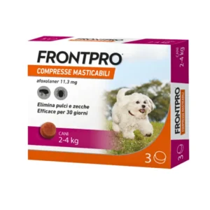 Compresse Antiparassitarie Masticabili per Cani