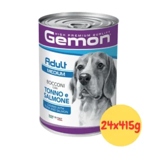 Monge Gemon Medium Adult Bocconi con Tonno e Salmone