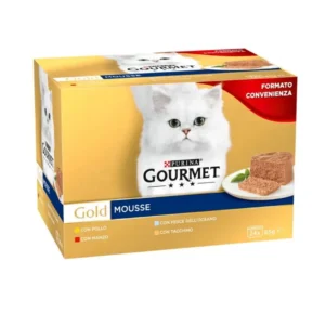 Purina Gourmet Gatto Gold Mousse Multipack