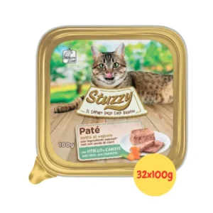 Stuzzy Cat Patè Classico Vitello e Carote
