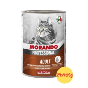 Morando Professional Gatto Adult Bocconcini con Selvaggina e Coniglio