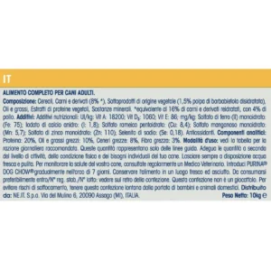 composizione purina dog chow classic adult