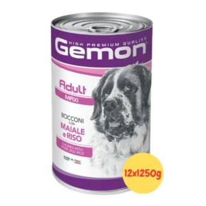 Monge Gemon Maxi Adult Bocconi Maiale e riso