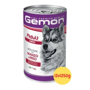 Monge Gemon Maxi Adult Bocconi Manzo e Riso