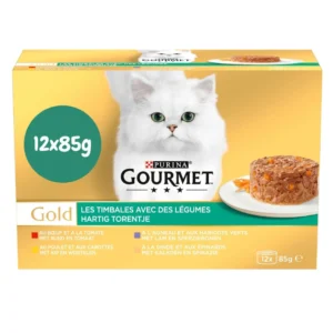 Purina Gourmet Gold Tortini Misto Carne con Verdure